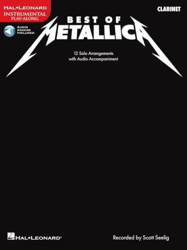 Metallica: Best Of - Clarinet: Noten, CD für Klarinette: Instrumental Play-Along von Hal Leonard Europe