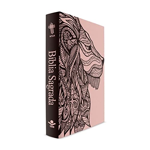 Bíblia Leão Rosa - Capa Dura - NTLH Bíblia Leão Rosa - Capa Dura - NTLH
