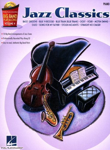 Big Band Play Along Volume 4 Jazz Classics (Piano) Pf Book/Cd
