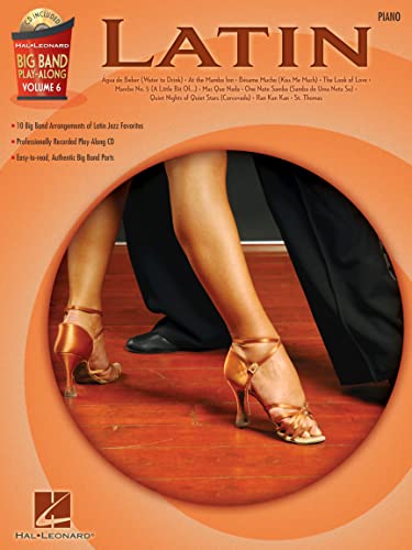 Big Band Play-Along Volume 6: Latin - Piano: Play-Along, CD für Klavier Big Band Play-Along Volume 6: Latin - Piano: Play-Along, CD für Klavier