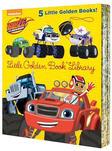 Blaze and the Monster Machines Little Golden Book Library: Five of Nickeoldeon's Blaze and the Monster Machines Little Golden Books