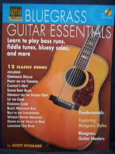Bluegrass Guitar Essentials: Noten, CD, Lehrmaterial für Gitarre (Acoustic Guitar Private Lessons): Acoustic Guitar Magazine's Private Lessons