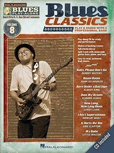 Blues Play-Along Volume 8: Blues Classics: Play-Along, CD für Instrument(e) in c (Hal Leonard Blues Play-Along, Band 8): Play 8 Songs With a Professional Band (Hal Leonard Blues Play-Along, 8, Band 8) Blues Play-Along Volume 8: Blues Classics: Play-Along, CD für Instrument(e) in c (Hal Leonard Blues Play-Along, Band 8): Play 8 Songs With a Professional Band (Hal Leonard Blues Play-Along, 8, Band 8) von Music Sales