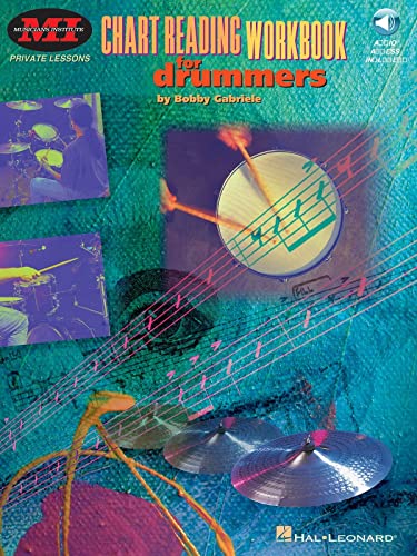 Bobby Gabriele Chart Reading Workbook For Drummers Drums Book/Cd (Musicians Institute)