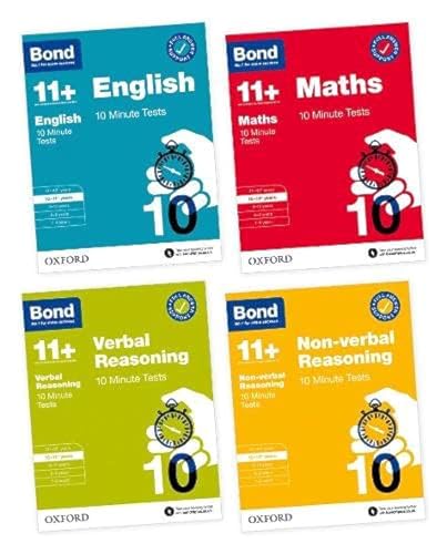 Bond 10 Minute Tests 10-11+ years Pack: Ready for the 2024 exam Bond 10 Minute Tests 10-11+ years Pack: Ready for the 2024 exam