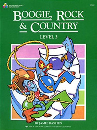 Boogie, Rock And Country Level 3 Pf (Bastien Piano Basics) von Neil A. Kjos Music Co