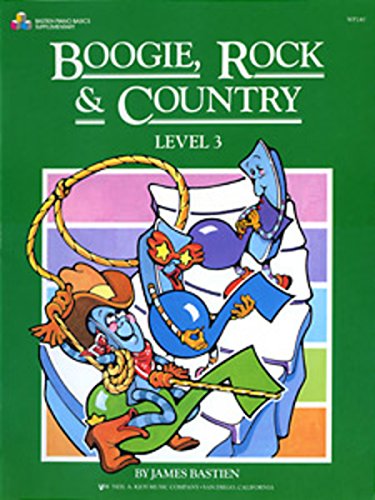 Boogie, Rock And Country Level 3 Pf (Bastien Piano Basics)