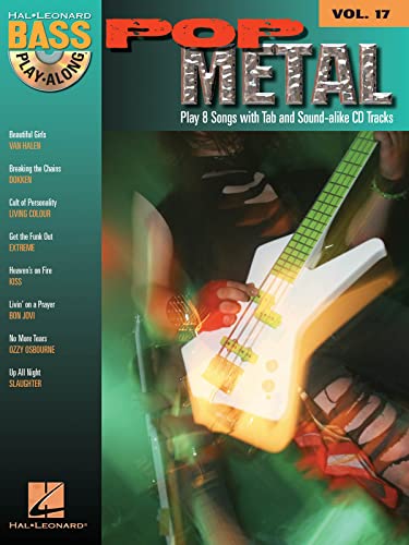 Bpa Vol 17 Pop Metal Bgtr Bk/Cd (Bass Play-along, Band 17): Bass Play-Along Volume 17 (Bass Play-along, 17, Band 17)