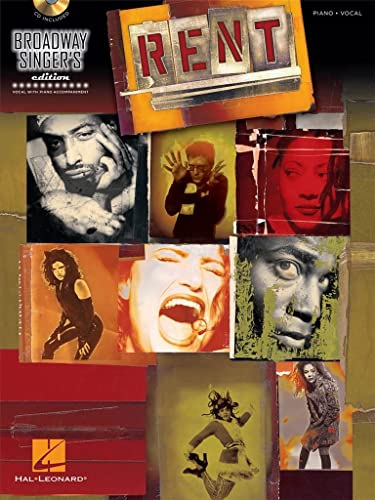 Broadway Singers Edition: Rent: Songbook, CD für Klavier, Gesang