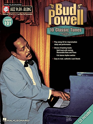 Bud Powell: Noten, CD für Instrument(e) (Jazz Play-along, Band 101): Jazz Play-Along Volume 101 (Jazz Play-along, 101, Band 101)