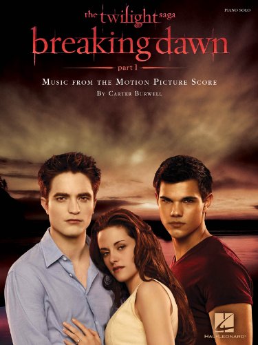 Burwell Carter Twilight Breaking Dawn Part 1 Piano Solo Piano BK (Piano Solo Songbook) von Music Sales