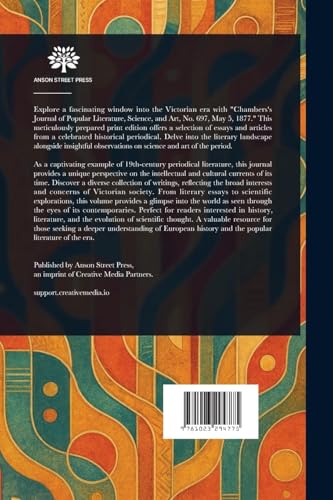 Chambers's Journal of Popular Literature, Science, and Art Chambers's Journal of Popular Literature, Science, and Art von Anson Street Press
