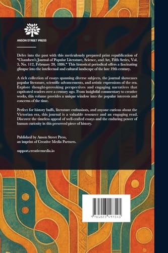 Chambers's Journal of Popular Literature, Science, and Art Chambers's Journal of Popular Literature, Science, and Art von Anson Street Press