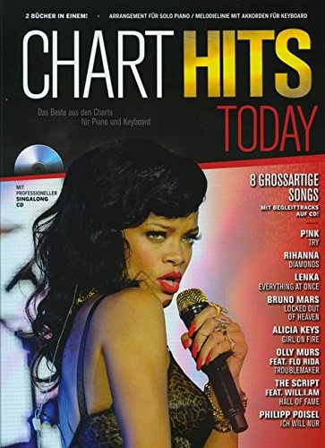 Chart Hits Today - Das Beste Aus Den Charts Für Piano Und Keyboard (Volume 1) (Buch & CD)