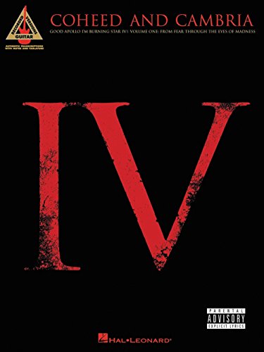 Coheed & Cambria Good Apollo Burning Star Iv Vol 1 Fear Gtr Tab Book (From Feat Through the Eyes of Madness, Band 4): Good Apollo I'm Burning Star (From Feat Through the Eyes of Madness, 4, Band 1)