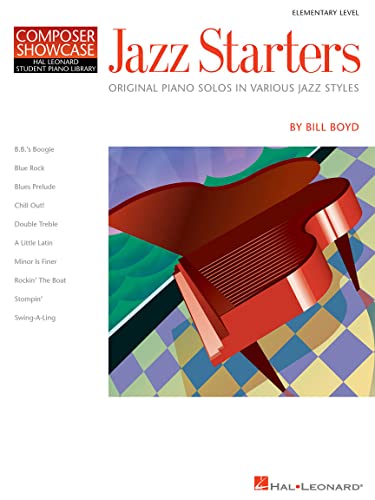 Hlspl Comp Show Jazz Starters Elementary Level (Boyd): Noten für Klavier (Hal Leonard Student Piano Library (Songbooks)): Elementary Level Composer Showcase von HAL LEONARD