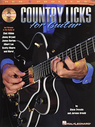 Reh Prolicks Country Licks For Guitar Bk/Cd: Noten, CD für Gitarre von HAL LEONARD