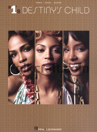 Destiny'S Child 1'S Pvg (Piano/Vocal/guitar Artist Songbook)
