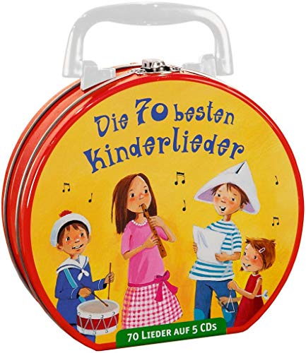 Die 70 besten Kinderlieder: Mein Hörbuch-Koffer (5CD)