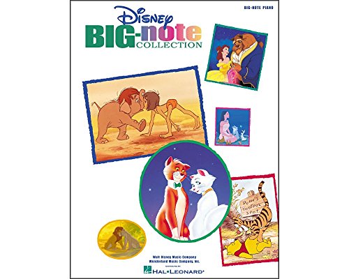 Disney Big-Note Collection For Piano Pf: Big-Note Piano von HAL LEONARD