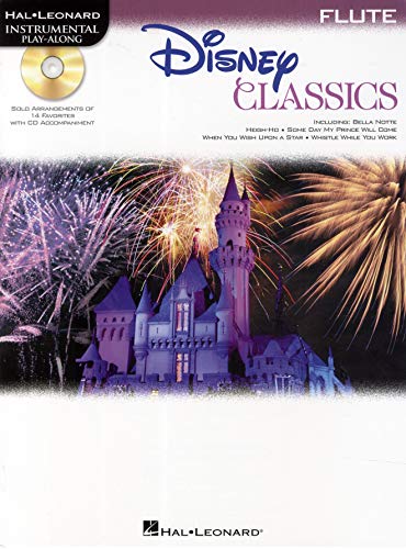 Disney Classics Instrumental Play Along Flt BK with audio access: Instrumental Play-Along - Flute von HAL LEONARD