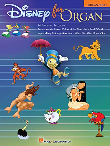 Disney For Organ 14 Songs For Organ Solo BK: 14 Favorites von HAL LEONARD