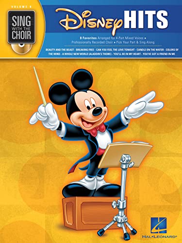 Sing With The Choir Volume 8 Disney Hits (Book And Cd) Chor Book/Cd: Sing with the Choir: Volume 8 - 8 Favorites von HAL LEONARD