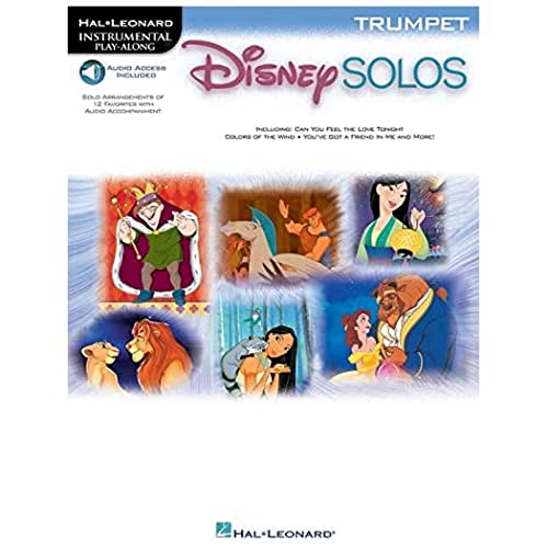Disney Solos Trumpet Book/Cd: Noten, CD für Trompete: Instrumental Play-Along - Trumpet