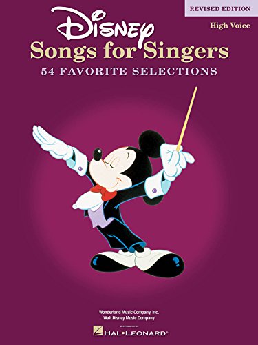 Disney Songs For Singers (High Voice): Noten für Hohe Stimme, Klavier, Gitarre: High Voice Edition Disney Songs For Singers (High Voice): Noten für Hohe Stimme, Klavier, Gitarre: High Voice Edition