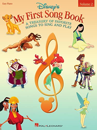 Disney's My First Songbook, Volume 2 (Easy Piano): Songbook für Klavier: For Easy Piano: A Treasury of Favorite Songs to Sing and Play