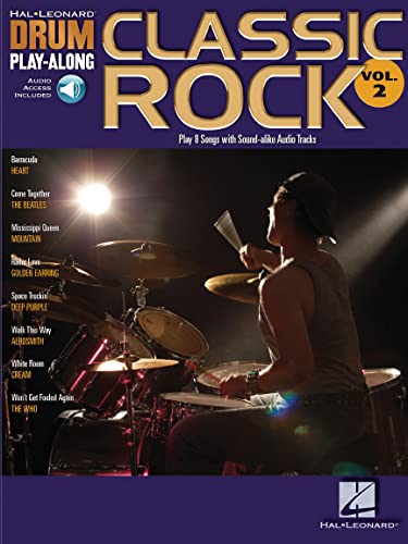 Drum Play-Along Volume 2: Classic Rock Drums Book / Cd: Play-Along, CD für Schlagzeug: Hal Leonard Drum Play Along