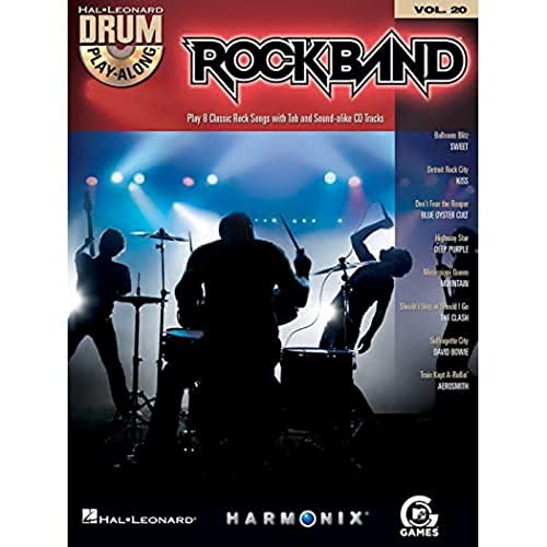 Drum Play Along Volume 20 Rockband Drums Book/Cd