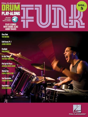 Funk -Drum Play-Along Volume 5-: Noten, CD für Schlagzeug (Hal Leonard Drum Play-Along) von HAL LEONARD