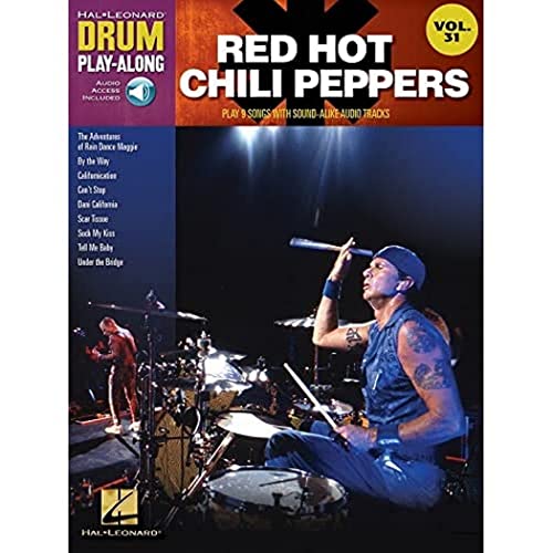 Drum Play-Along Volume 31: Red Hot Chili Peppers: Play-Along, CD für Schlagzeug (Drum Play-along, 31, Band 31) von Hal Leonard