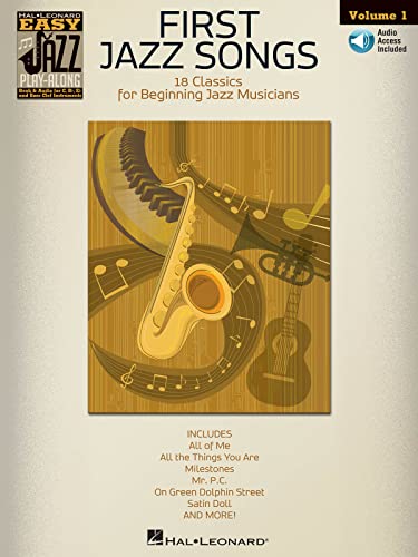 Easy Jazz Play-Along Volume 1: First Jazz Songs: Play-Along, CD für Instrument(e) in b: 18 Classics for Beginning Jazz Musicians (Easy Jazz Play-Along, 1) von Music Sales