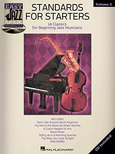 Easy Jazz Play Along Volume 2 Standards For Starters All Inst BK/CD: 18 Classics for Beginning Jazz Musicians von Hal Leonard Europe