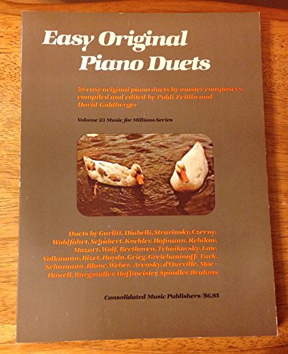 Easy Original Piano Duets Pf