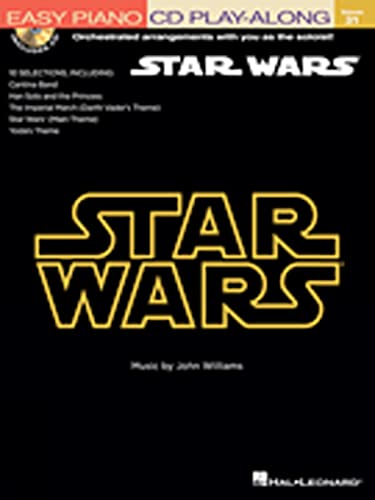 Easy Piano CD Play-Along Volume 31: Star Wars (Buch & CD): Easy Piano Play-Along Volume 31 (Easy Piano Cd Play-Along, 31, Band 31) von HAL LEONARD