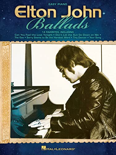 Elton John: Ballads: Songbook für Klavier (Easy Piano Personality): Songbook Klavier von HAL LEONARD