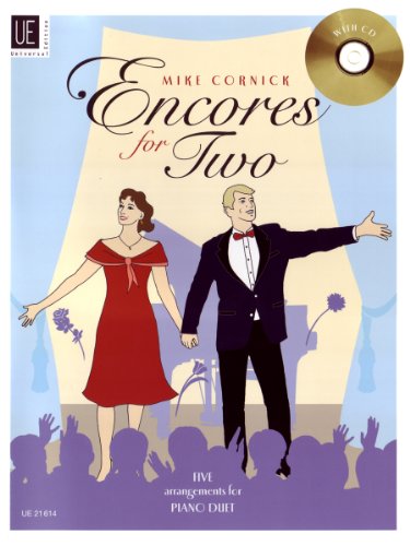 Encores for Two, für Klavier zu vier Händen mit Audio-CD von Universal Edition