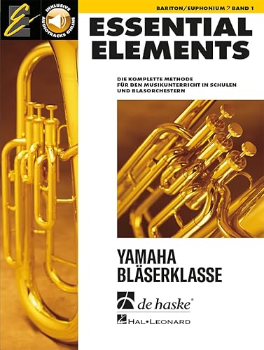 Essential Elements Band 1 - für Bariton (BC). Enthält Online-Audio