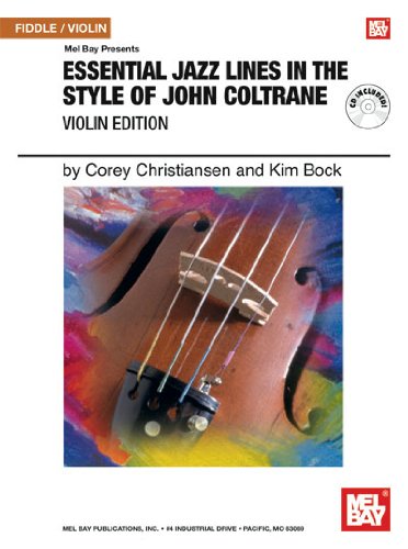 Essential Jazz Lines In The Style Of Coltrane Violin Book/CD: Violin Edition