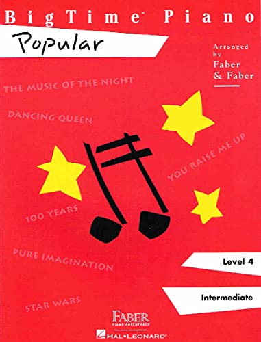 Faber Nancy Randall Big Time Piano Popular Level 4 Piano BK (Faber Piano Adventures)