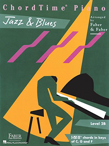 Faber Nancy & Randall Chordtime Piano Jazz & Blues Level 2B Piano BK