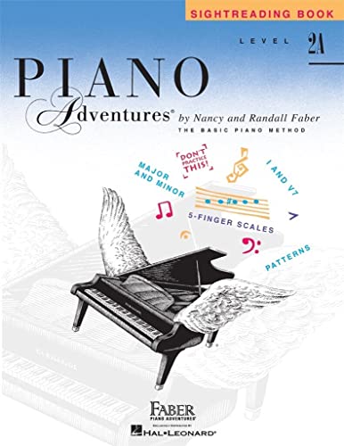Piano Adventures: Sightreading Book - Level 2A: Lehrmaterial für Klavier von Faber Piano Adventures