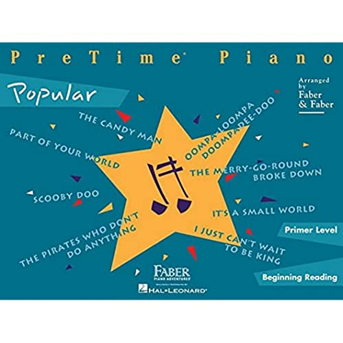Faber Nancy & Randall Pretime Piano Popular Piano BK (Pretime Piano Series): Primer Level