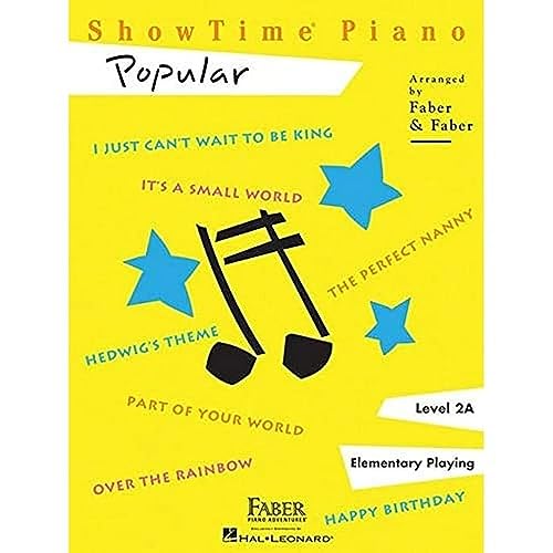 Faber Nancy & Randall Showtime Popular Piano Adventures Piano BK (Showtime Piano): Popular; Elementary Playing