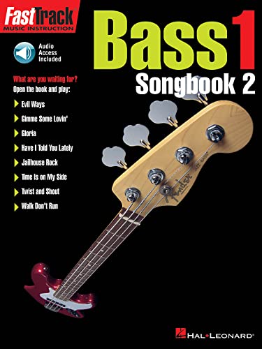 Fast Track Bass 1 Songbook Two Bgtr Book/Cd (Fast Track Music Instrucion)