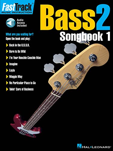 Fast Track Bass 2 Songbook One Band Book/Cd (FastTrack Music Instruction)