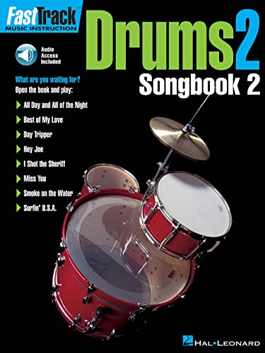 Fast Track Drums 2 Songbook Two Book/Cd